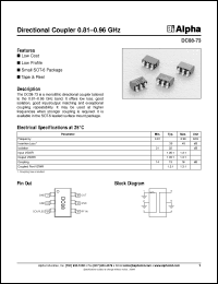 Click here to download DC08-73 Datasheet