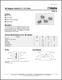 Click here to download HY22-73 Datasheet