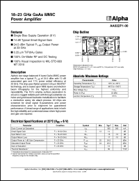 Click here to download AA022P1-00 Datasheet
