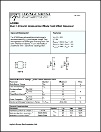 Click here to download AO9926 Datasheet