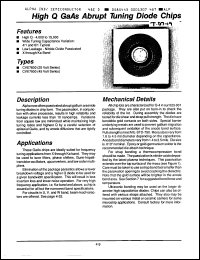 Click here to download CVE7800-06 Datasheet