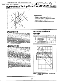 Click here to download DKV6522D Datasheet
