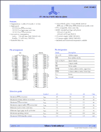Click here to download AS4C1M16E5-45 Datasheet