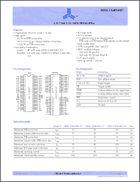 Click here to download AS4LC256K16E0-35 Datasheet