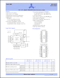 Click here to download AS7C31025-15TJC Datasheet