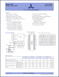 Click here to download AS7C31026A-20BI Datasheet