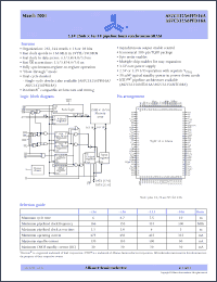 Click here to download AS7C33256PFD16A-100 Datasheet