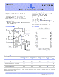 Click here to download AS7C33256PFS16A-150TQC Datasheet