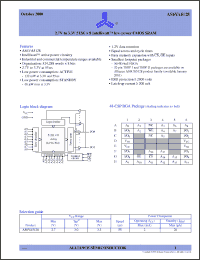 Click here to download AS6VA5128 Datasheet
