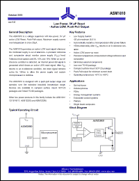 Click here to download ASM1810-10 Datasheet