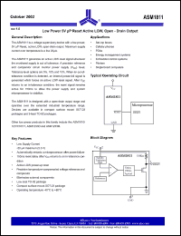 Click here to download ASM1811-10 Datasheet
