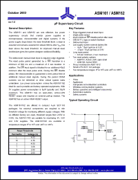 Click here to download ASM162TEUS/T Datasheet