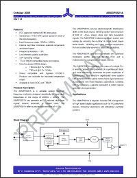 Click here to download ASM3P5821A Datasheet