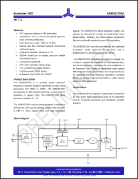 Click here to download ASM3X2105AFS Datasheet