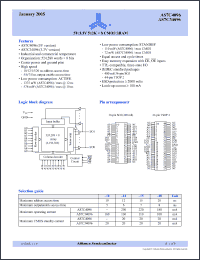 Click here to download AS7C4096-20 Datasheet