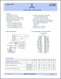 Click here to download AS7C34098-15 Datasheet