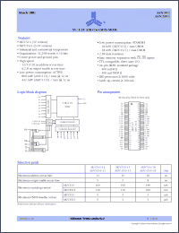 Click here to download AS7C513-20 Datasheet