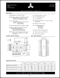 Click here to download AS7C259-15TC Datasheet