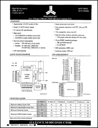 Click here to download AS7C31024L25PC Datasheet