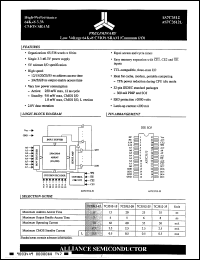 Click here to download AS7C3512L20JC Datasheet