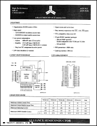 Click here to download AS7C512-35JC Datasheet