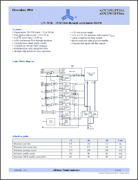 Click here to download AS7C33512FT32A-10TQI Datasheet