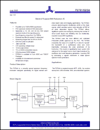 Click here to download P2784A-08SR Datasheet