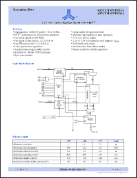 Click here to download AS7C331MNTD36A-166TQC Datasheet
