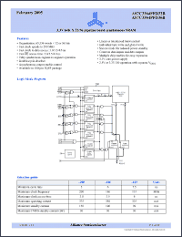Click here to download AS7C3364PFD36B-200TQI Datasheet