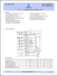 Click here to download AS7C331MPFS36A-133TQIN Datasheet