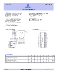 Click here to download AS7C3513B-10TCN Datasheet