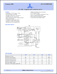 Click here to download AS7C33128PFD18B-133TQI Datasheet