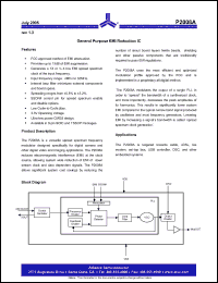 Click here to download P2008A-08TR Datasheet