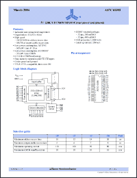 Click here to download AS7C1025B-10JCN Datasheet