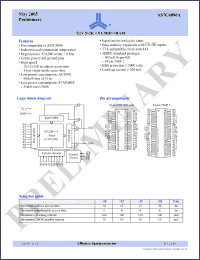 Click here to download AS7C4096A-20TI Datasheet