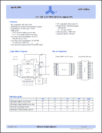 Click here to download AS7C3256A-15JCN Datasheet