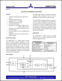 Click here to download ASM3I2780A-08TT Datasheet
