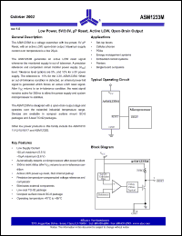 Click here to download ASM1233M Datasheet