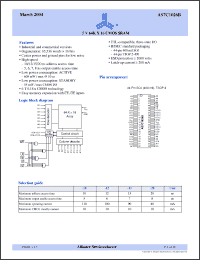 Click here to download AS7C1026B-12JCN Datasheet