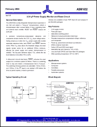 Click here to download ASM1832UF Datasheet