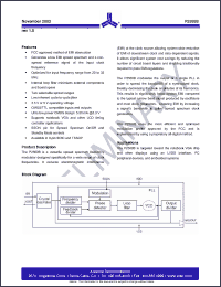 Click here to download P2560BF-08ST Datasheet
