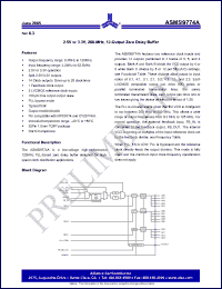 Click here to download ASM5I9774A-52-ET Datasheet