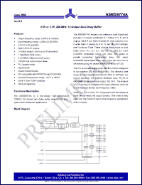 Click here to download ASM5I9774AG-52-ET Datasheet