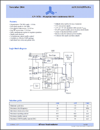 Click here to download AS7C33512PFS18A-166TQCN Datasheet