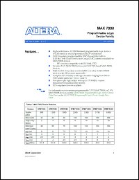 Click here to download EPM7128SQC100-6 Datasheet