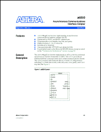 Click here to download A6850 Datasheet