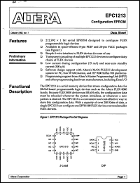Click here to download EPC1213LC Datasheet