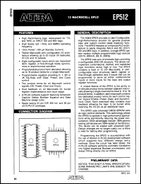 Click here to download EP512LC25 Datasheet