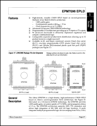 Click here to download EPM7096JC68 Datasheet