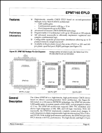 Click here to download EPM7160QC160-20 Datasheet